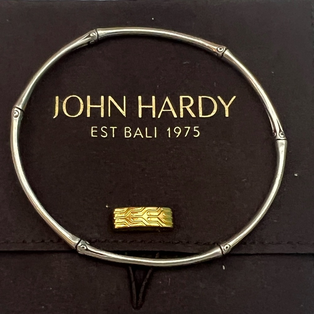 🔴Authentic JOHN HARDY BAMBOO Sterling Silver Bangle / Bracelet 🔴 - Picture 7 of 7